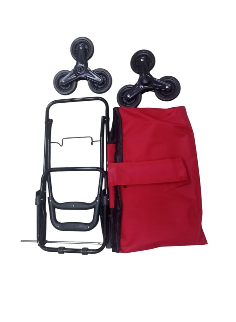Murano foldable shopping cart with 6 wheels  - Image 5