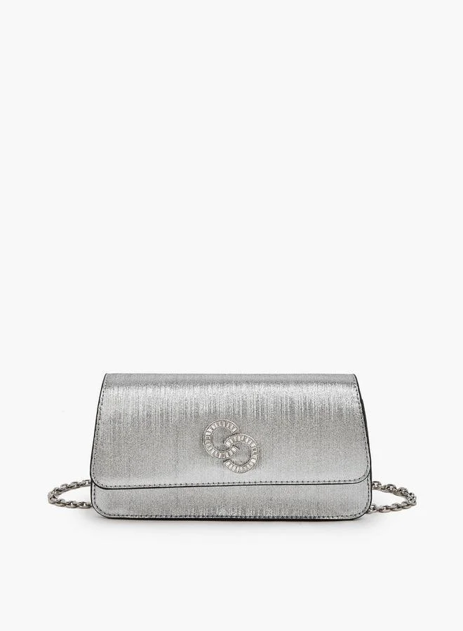 Celeste Textured Crossbody Bag With Detachable Chain Strap Ramadan Collections