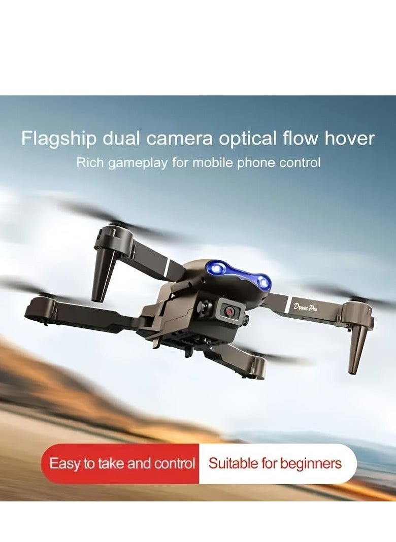 JAJEEK E99 Pro Professional Entry-Level Drone – Dual Camera FPV WiFi, High Altitude Hovering, Outdoor Party Overhead Shots, Beginner-Friendly Gift, Black - Image 3