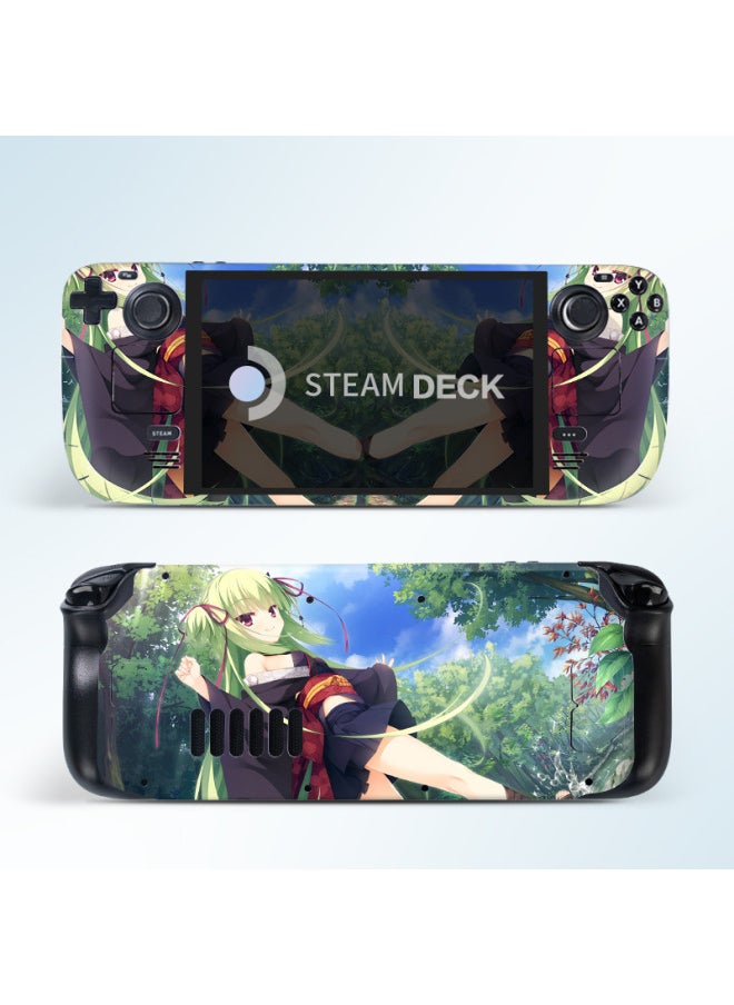 Generic Suitable For Steam Deck Stickers Pain Stickers Film Color Stickers Endurance Version Palm Super Hero Gundam Stickers-Color:HE-0322  - Image 1