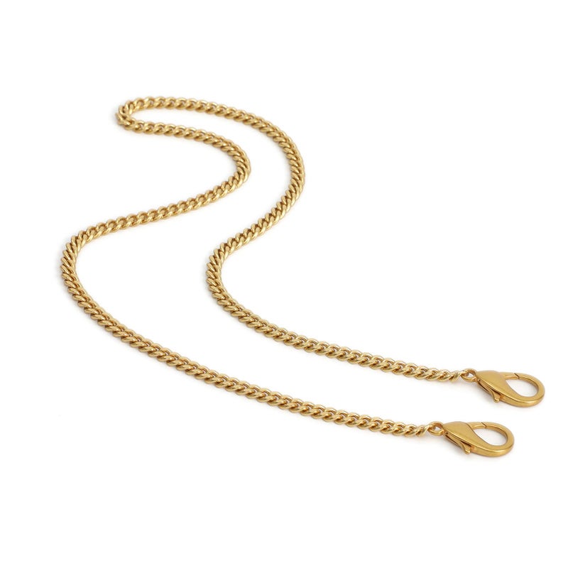 Yichain Mini Nice Purse Chain Strap Replacement Handbag Crossbody Shoulder Purse Strap Accessories Charms Antique Gold26 Inch