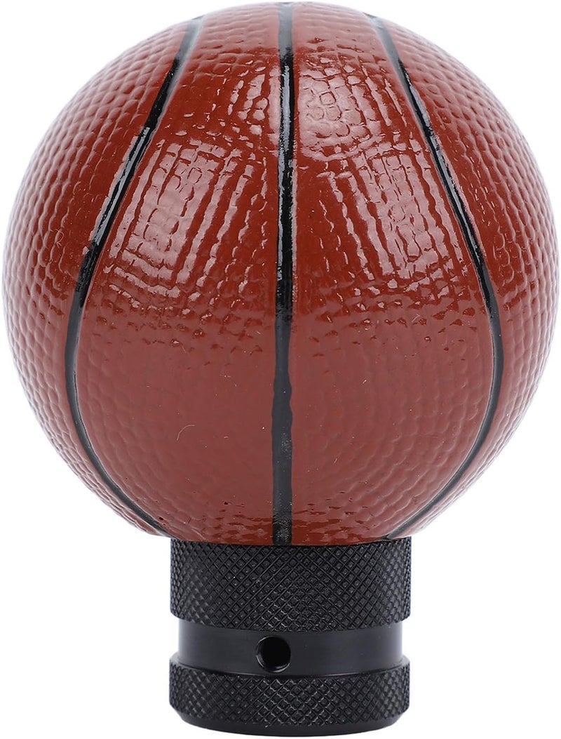 Ymiko Resin Basketball Shifter Knob for Manual Transmission Cars Colorful Painted Gear Shift Lever Handle Replacement, Fits Most Vehicles - Image 1