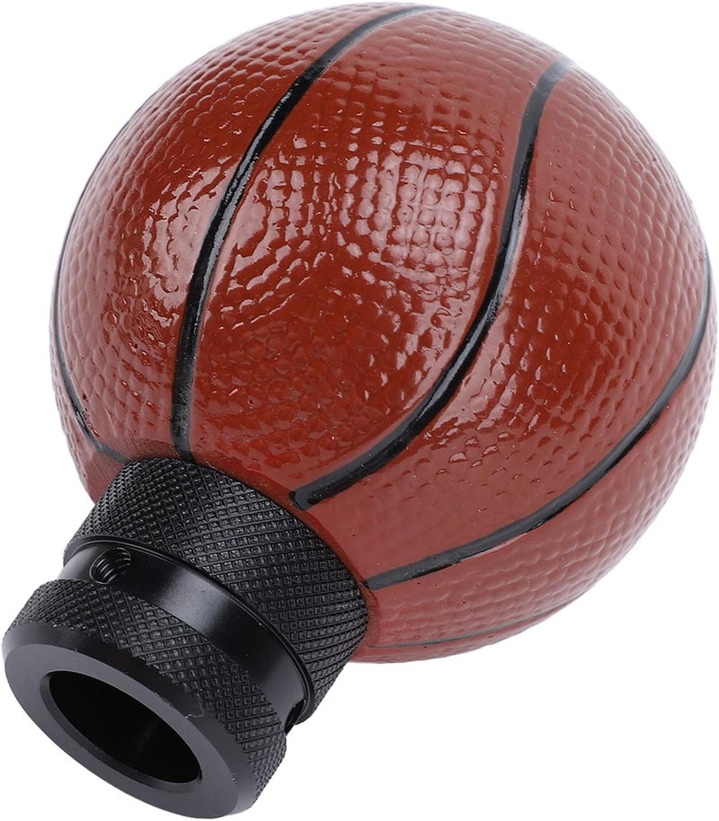 Ymiko Resin Basketball Shifter Knob for Manual Transmission Cars Colorful Painted Gear Shift Lever Handle Replacement, Fits Most Vehicles - Image 4