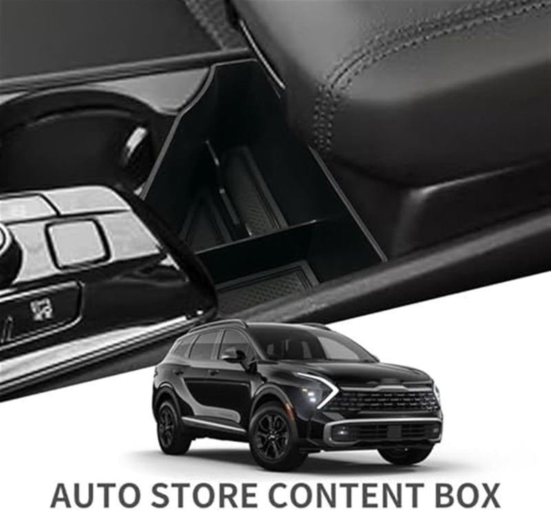 QASULER Car Center Console Storage Box for Kia Sportage NQ5 - Image 3