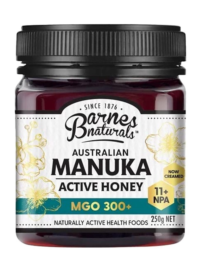 Barnes Natural Manuka Active Honey MGO-300+ 250g 