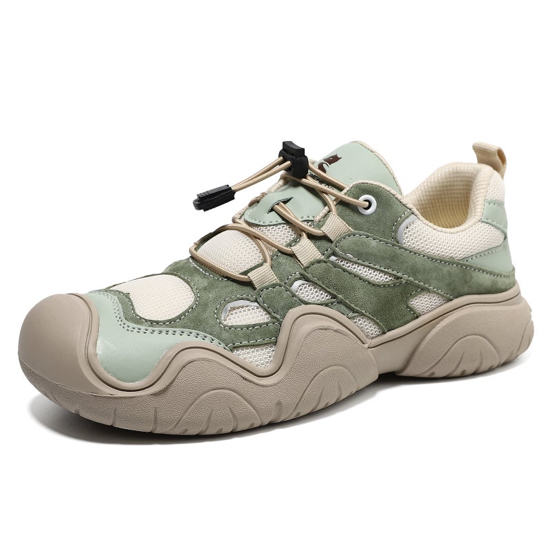 Large Size Unisex Casual Leather Sneakers - Image 5