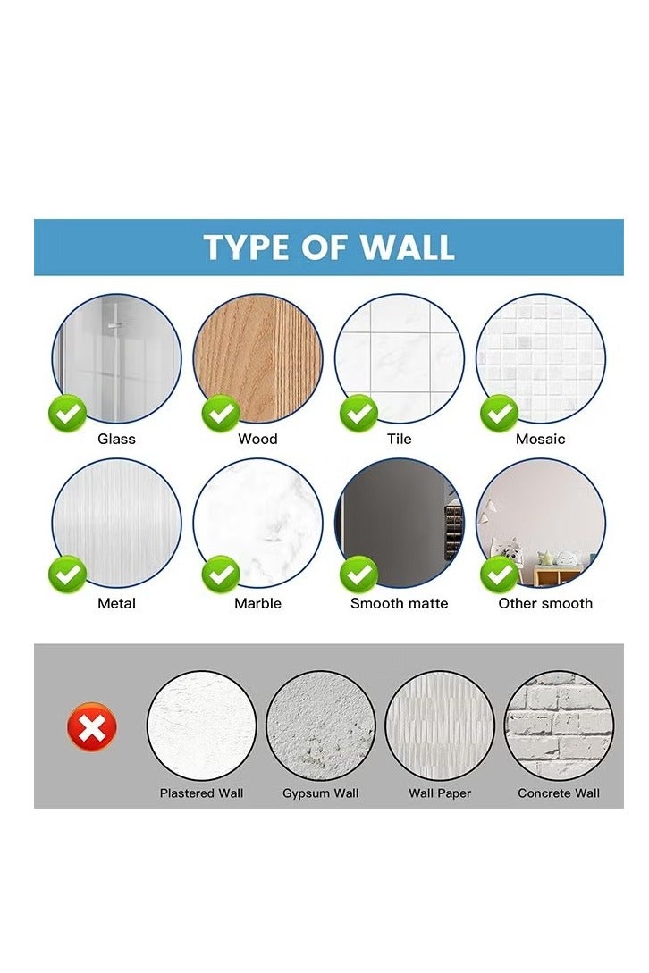 3 Pcs Magnetic Remote Control Holder, Self-Adhesive TV Remote Holder, Remote Organizer for Home Office School (Black) - Image 4