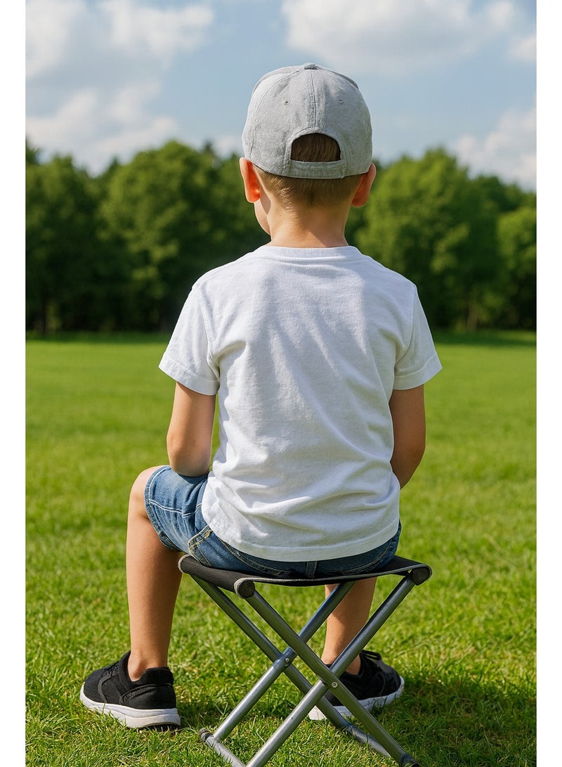 ايرس كرسي تخييم قابل للطي محمول - كرسي سفر خفيف الوزن وصغير الحجم للاستخدام في الهواء الطلق وصيد الأسماك والمشي لمسافات طويلة والنزهات والشاطئ والحديقة - مقعد قابل للطي شديد التحمل - Image 3