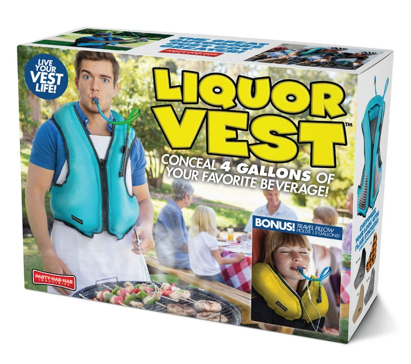 Prank Pack Liquor Vest Prank Gift Box Wrap Your Real Present in a Funny Authentic PrankO Gag Present Box Novelty Gifting Box for Pranksters - Image 2