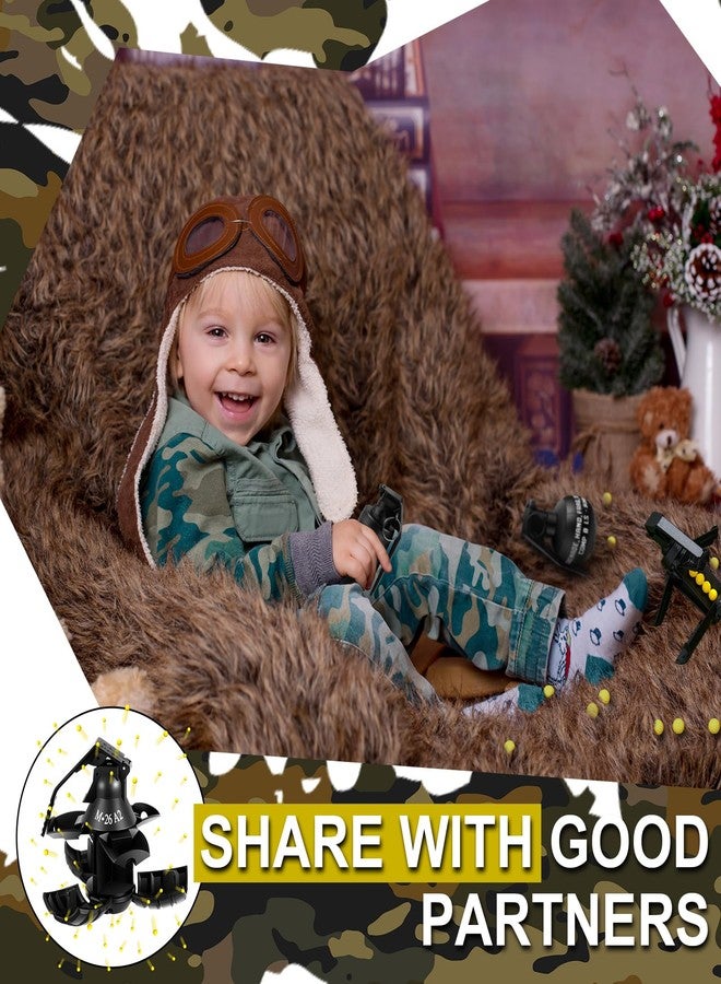 Sratte قنابل يدوية سراتي 6 قطع للعبة التكتيكية مع 60 رصاصة فوم تأثير ممتع حلقة سحب قنابل للبالغين رياضات خارجية (أسود) - Image 5