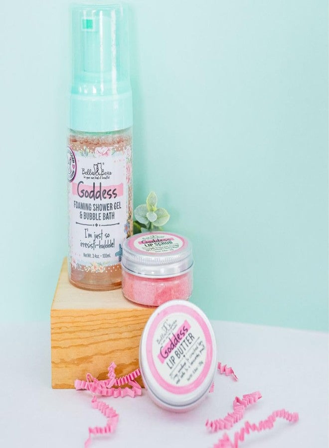 Bella and Bear Bella & Bear Goddess Tropical Foaming Shower Gel & Bubble Bath Travel Size Mini - (3.4 oz) - Image 4