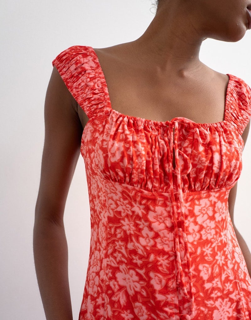 TOPSHOP Casual Sleeveless Maxi Woven Dress - Image 3