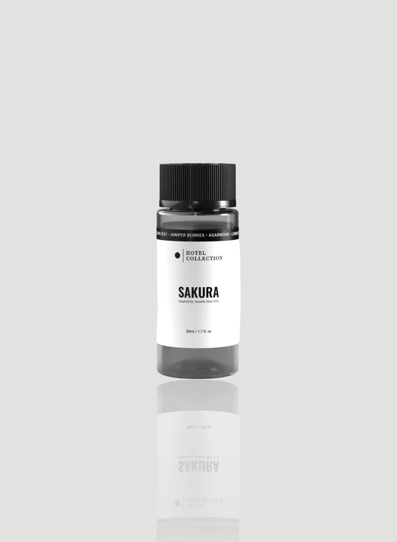 هوتيل كوليكشن Sakura Fragrance Oil Blend - Hotel Inspired for Luxury Essential Oil Diffusers - Aromatherapy Scent Diffuser Oil - Lemon Zest, Juniper Berries, and Agarwood - 50 mL, 1.7 fl oz