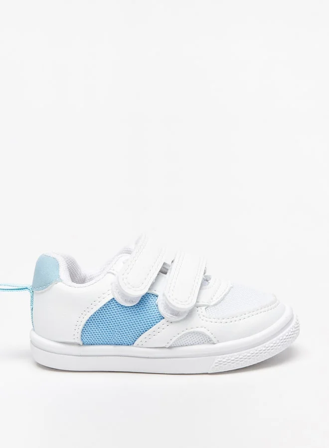 ال بي ال من شو اكسبرس Boys Paneled Sneakers with Hook and Loop Closure