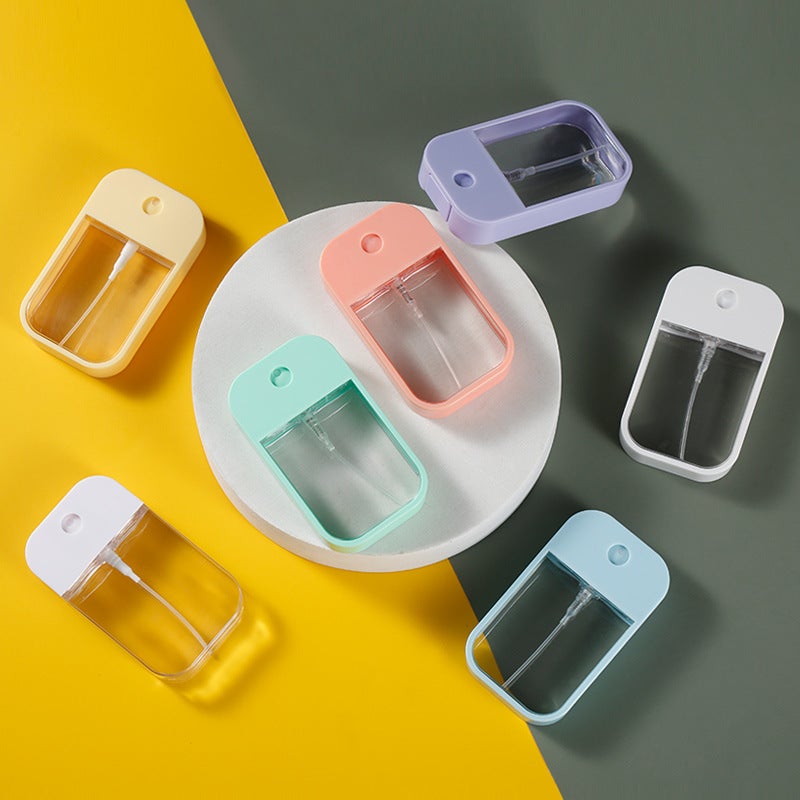 Spot Transparent 45Ml Card Spray Bottle Alcohol Hand Sanitizer Small Watering Can Portable Perfume Bottle Spray Bottle - Image 4