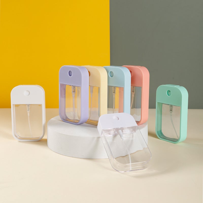 Spot Transparent 45Ml Card Spray Bottle Alcohol Hand Sanitizer Small Watering Can Portable Perfume Bottle Spray Bottle - Image 2