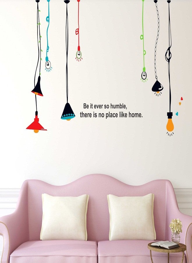Wallstick ملصقات جدارية ملونة بأضواء مع اقتباسات (فينيل 120 سم × 70 سم) - Image 3