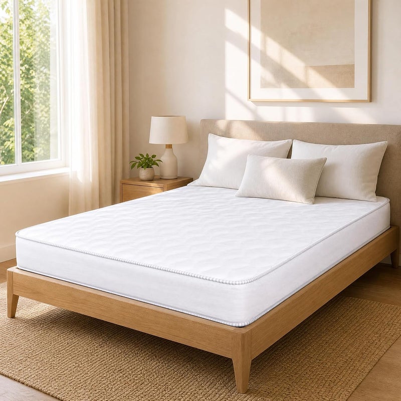 Medical Orthopedic Mattress for Back Pain Relief & Spinal Support - Pressure Relieving High-Density Foam Bed - Breathable & Hypoallergenic (Queen) - Image 1