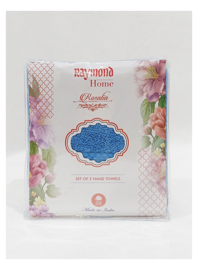 Raymond Raymond Home Hand towel 2 PCs Super Soft 450 GSM Pure Cotton 40x60 cm  - Image 4