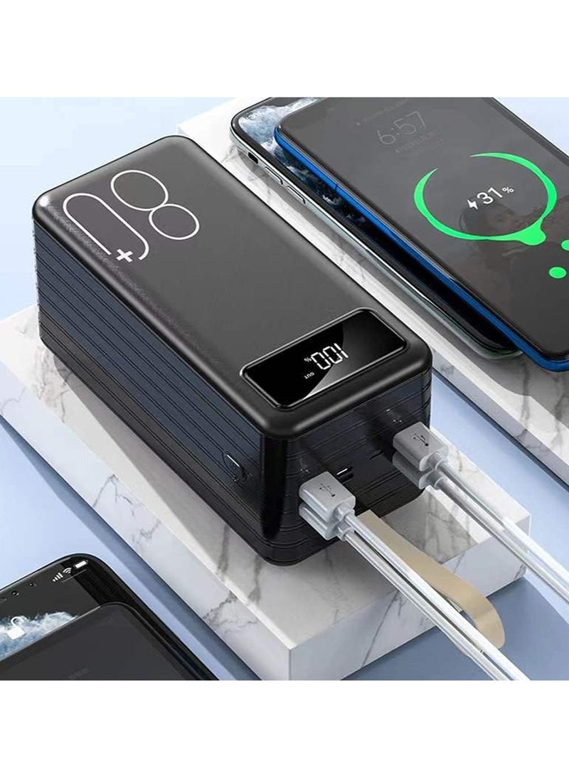 TIGER Slim 7000mAh Portable Power Bank with Built-in USB & Type-C Cables, Fast Charging External Battery Pack, LED Power Display, Ultra-Compact Travel Charger for iPhone and All Smartphones – Pocket-Sized Power Solution** - Image 3