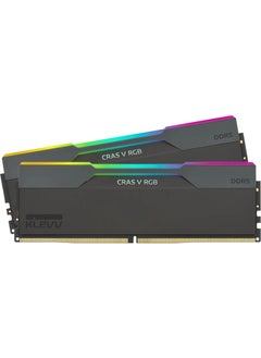 Cras V RGB 32GB (2x16GB) 6400MHz CL32 INTEL XMP 3.0 – AMD EXPO DDR5 Heatsink Obsidian Black Ram (KD5AGUA80-64A320G)