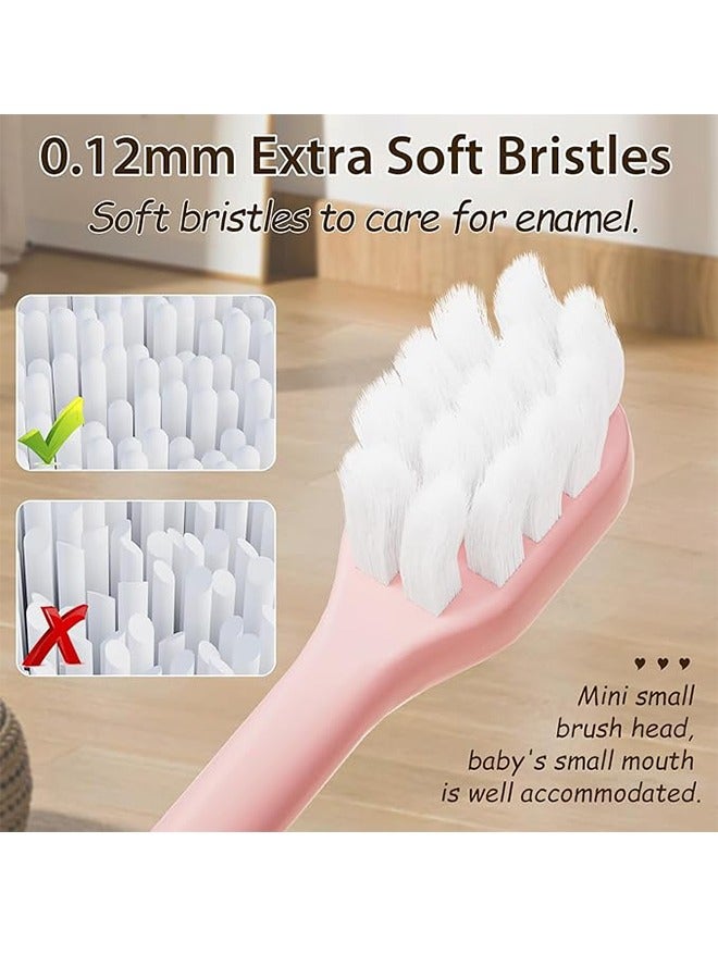 Children's Toothbrush 8-Pack, Soft Bristle Toothbrush Suitable For Children Aged 2-12, Cute Multi-Color Boy And Girl Ttoothbrushes, Clean Children's Teeth, Bristles Are Not Easy To Fall Off - Image 3