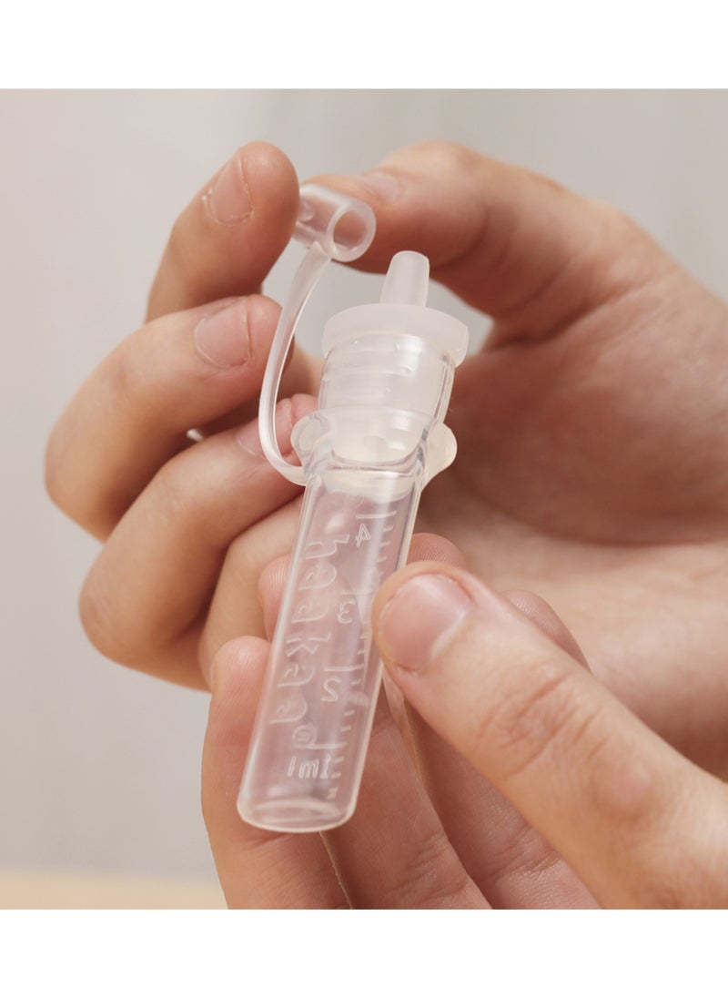 haakaa - Colostrum Collector Set 20Ml/2Pk, Silicone Colostrum Syringes For Baby Breast Milk Catcher, Breastfeeding Essential For Newborn Babies - Image 1