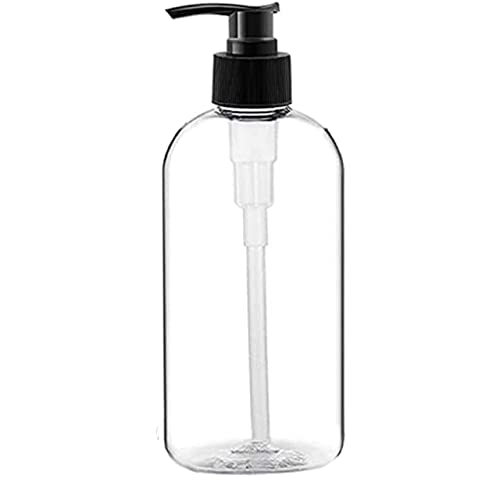 KWEL Pump Dispenser Empty Bottle Refillable for Multipurpose - 300 ML Pack 0f 4 - Black - Image 2