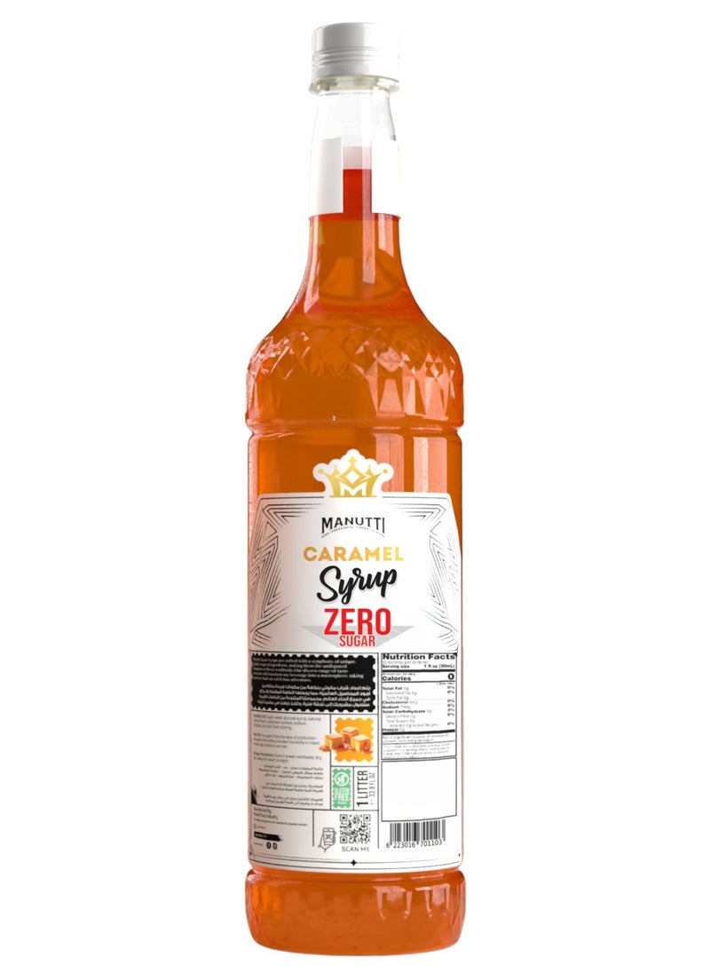 Caramel Syrup ZERO SUGAR 1 Liters