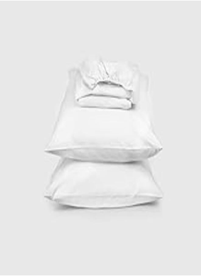 Ariika Ariika Percale fitted sheet with pillow cases set. 
