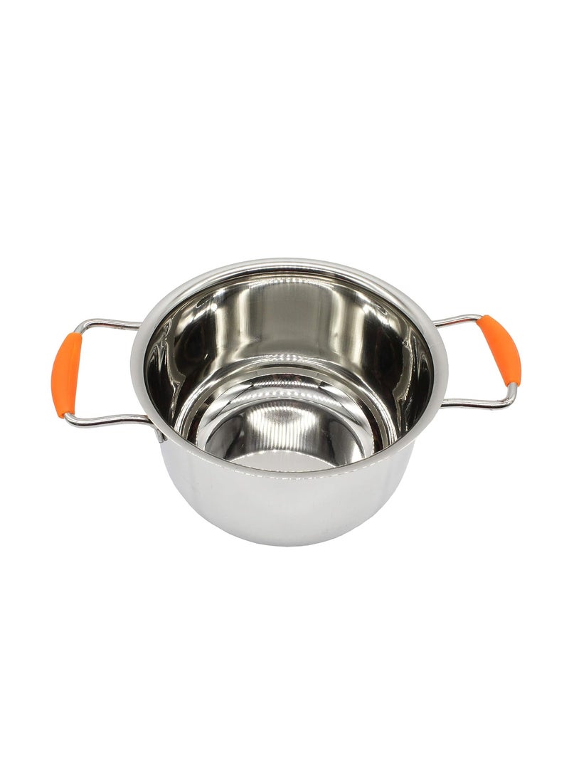 eKitchen eKitchenPremium Stainless Steel 25 litres Silicon Dutch Oven with Steel Lid 20 cm  - Image 2