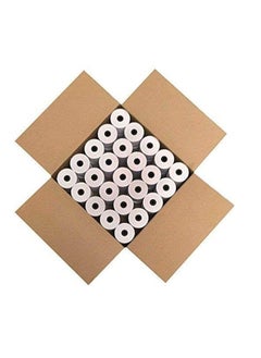 Terabyte 50-Piece Thermal Paper 80X80 size Receipt Rolls Set  - Image 1