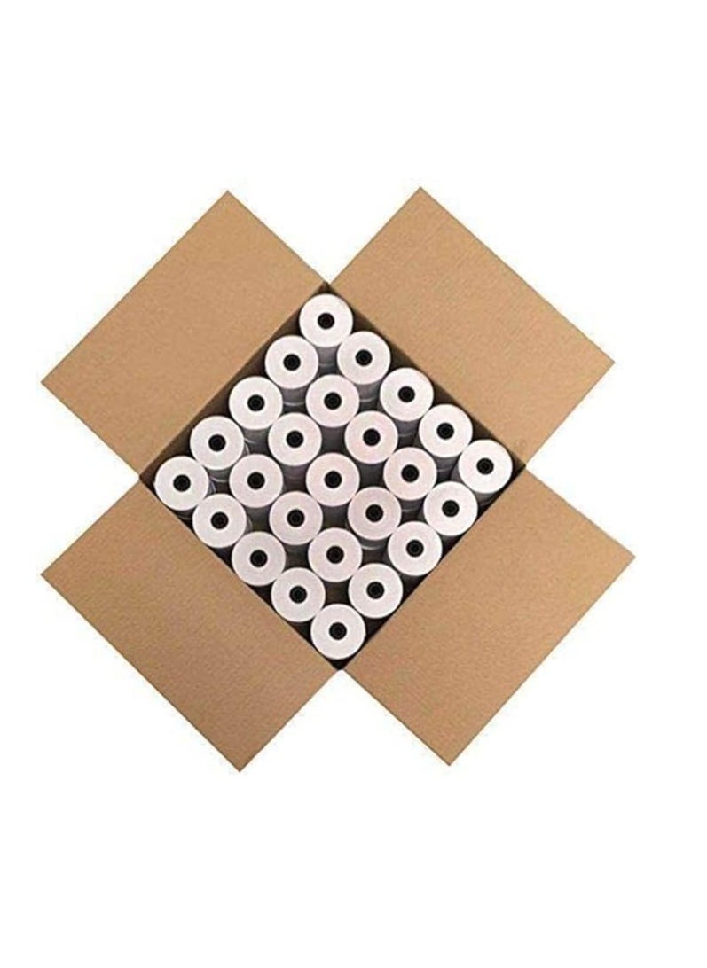 Terabyte 50-Piece Thermal Paper 80X80 size Receipt Rolls Set  - Image 1