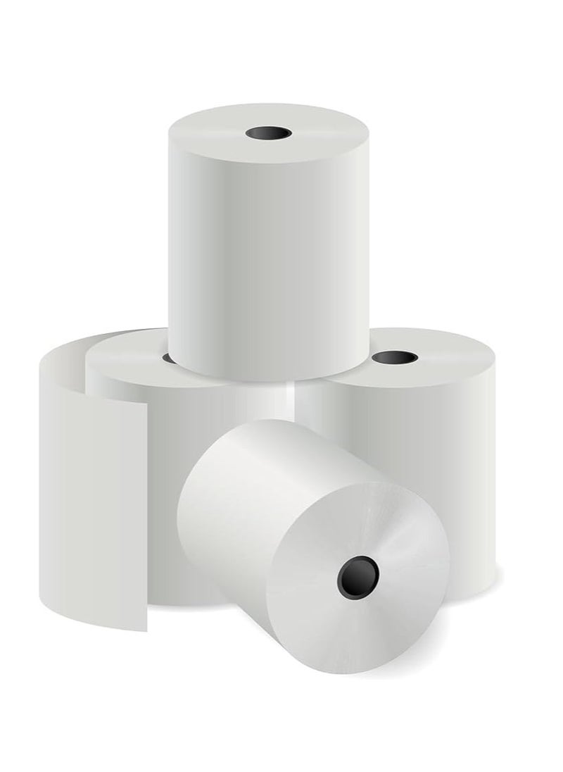 Terabyte 50-Piece Thermal Paper 80X80 size Receipt Rolls Set  - Image 2