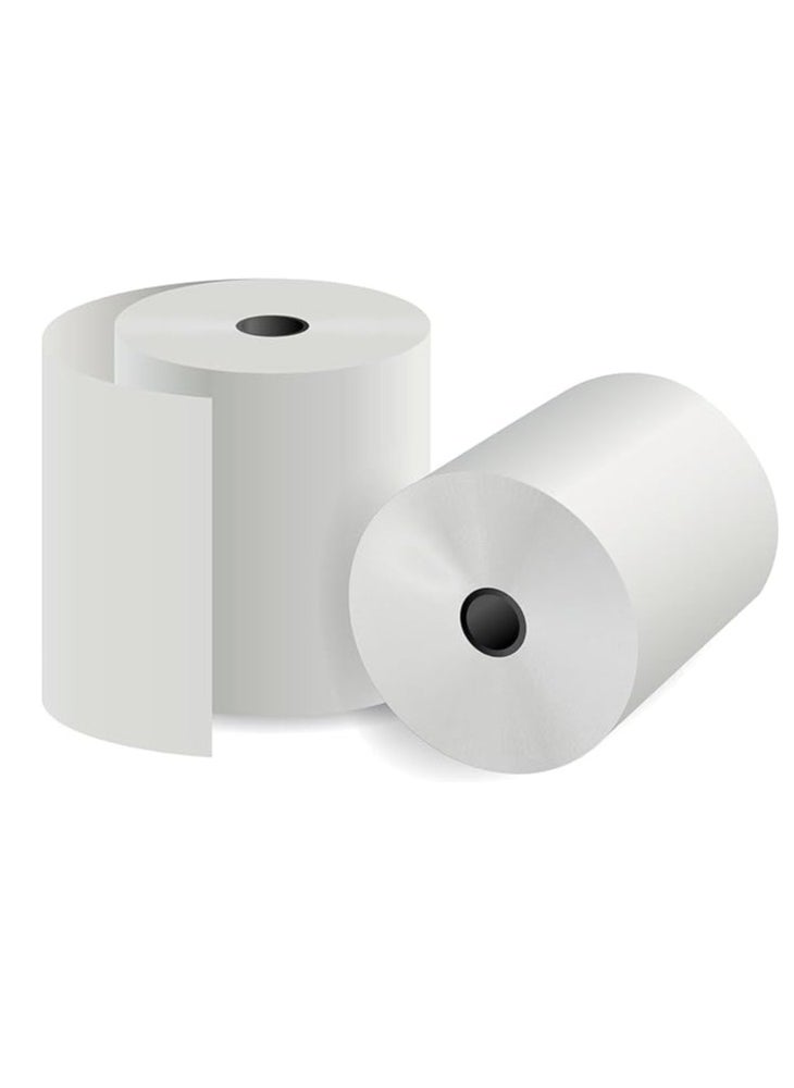Terabyte 50-Piece Thermal Paper 80X80 size Receipt Rolls Set  - Image 4