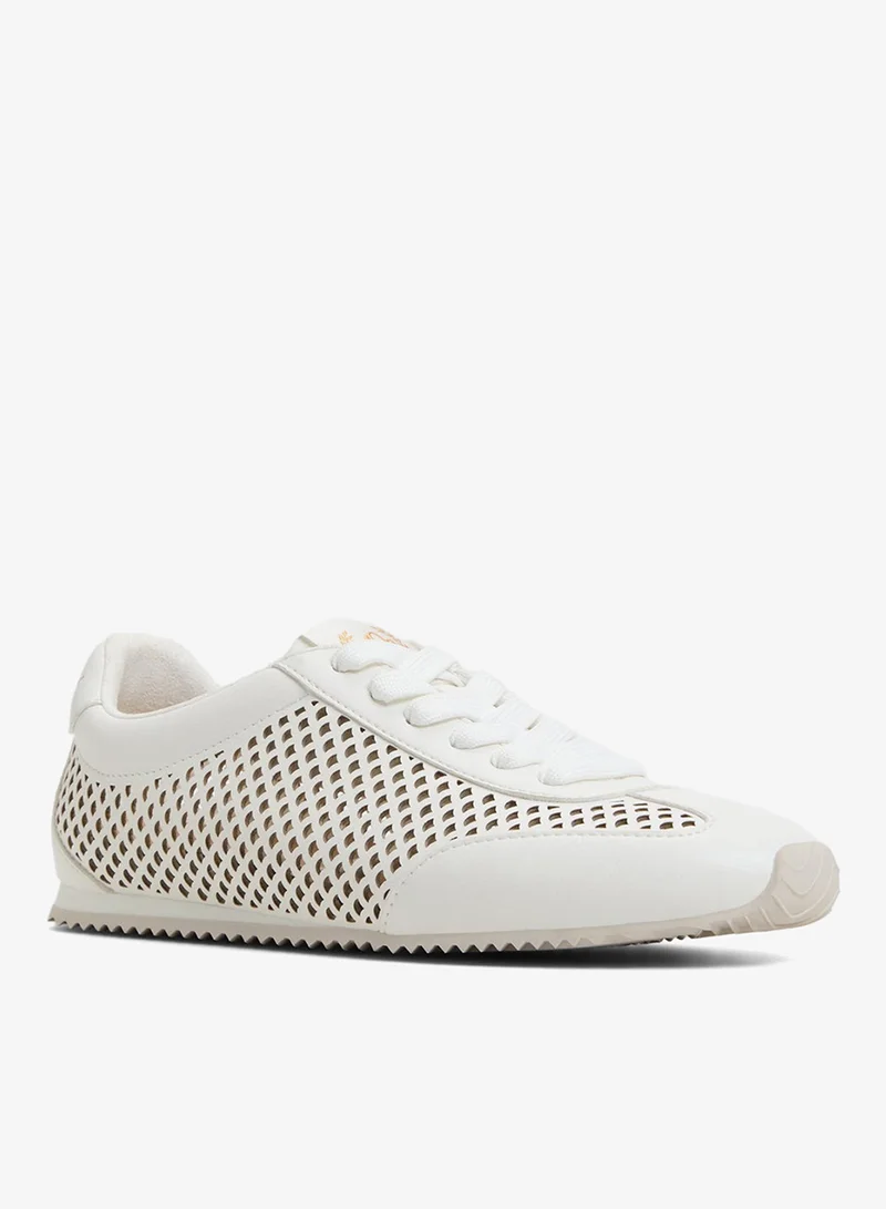 ALDO  CAREFREE Laser Cut Lace-Up Shoes for Women | Best Price UAE