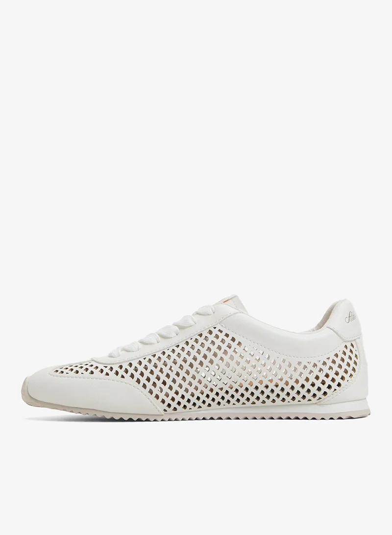 ALDO  CAREFREE Laser Cut Lace-Up Shoes for Women | Best Price UAE