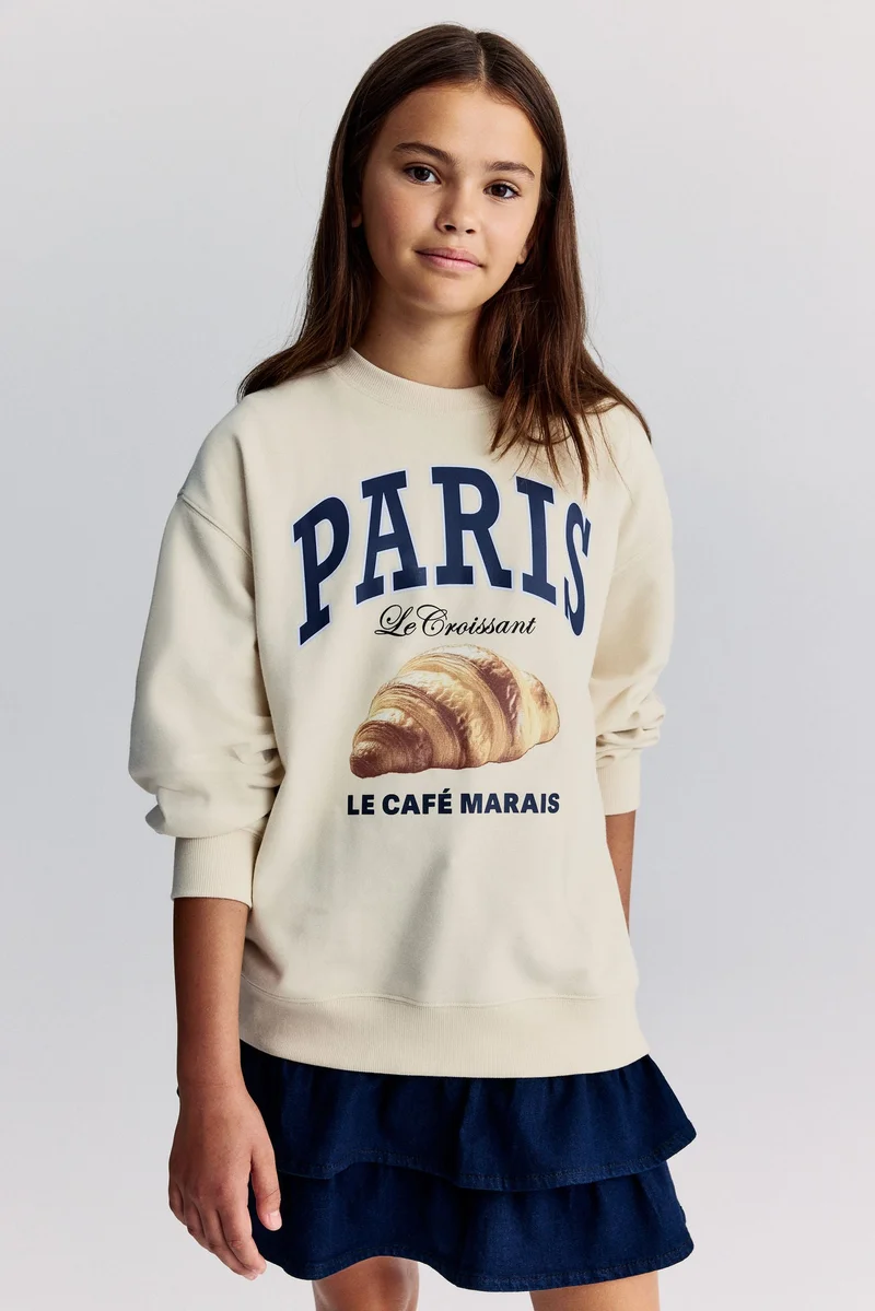 H&M Printed sweatshirt
