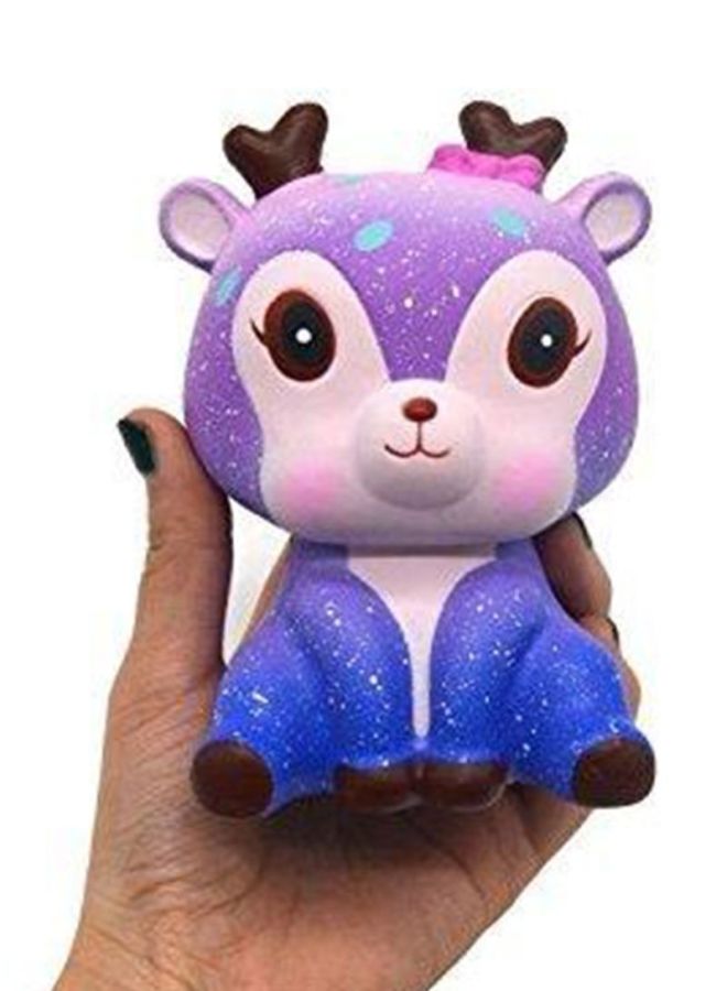 QiaoKai Slow Rising Jumbo Galaxy Deer Squishy Toy 13x8.5x6cm - Image 3
