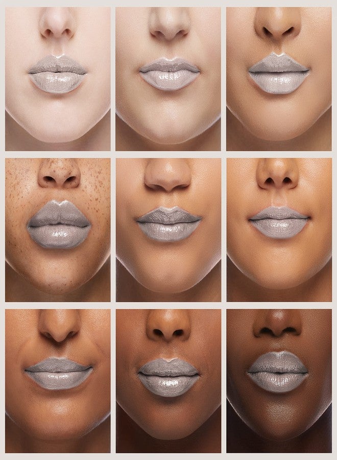Doll Face Lip Gloss | Glitterazzi Liquid Lip Bling | Topping Glitter with a Glossy Shine for Lips | Sheer Finish | Cruelty-Free | Platinum - Image 4