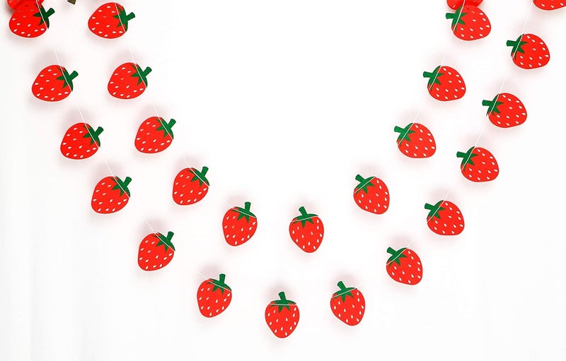 Seyal Birthday Party Decoration Strawberry Garland Decoration - Image 3