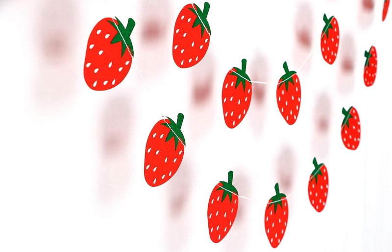 Seyal Birthday Party Decoration Strawberry Garland Decoration - Image 4