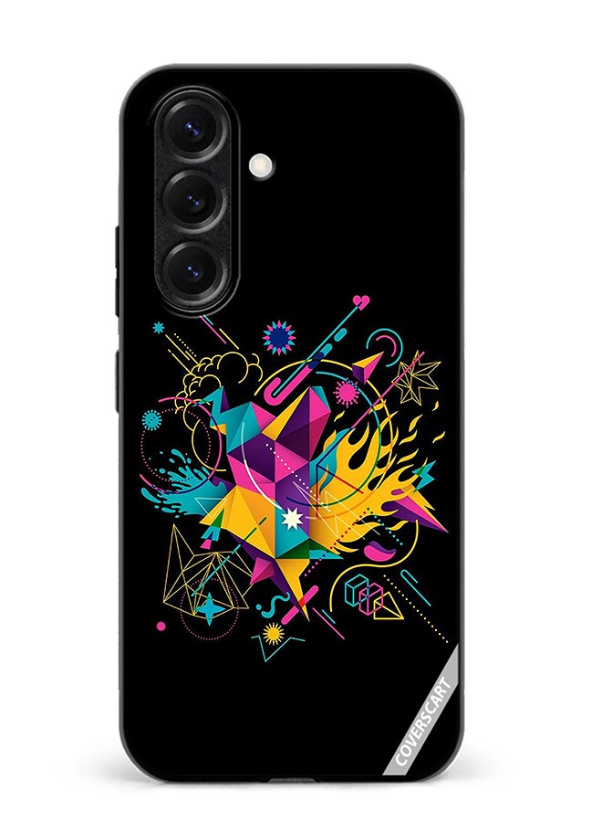 VR CREATIVE Protective Case Cover For Samsung Galaxy S25 Art Design Multicolour