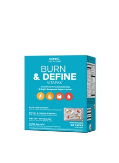 GNC GNC Total Lean Total Lean Burn & Define VitaPak | 30 Servings  - Image 1