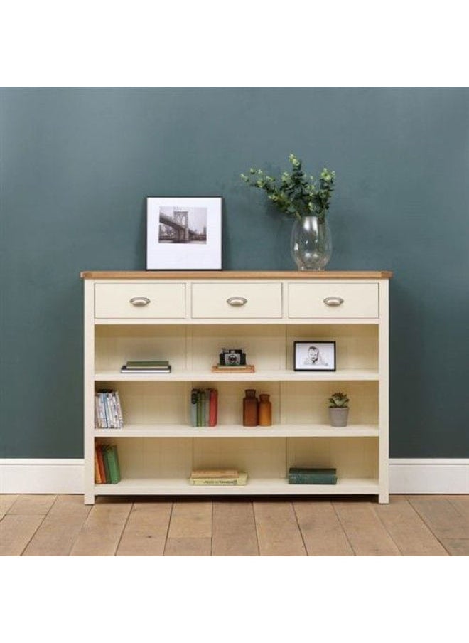 Art Wood Console Tables 30x120x110 Cm-Beige 