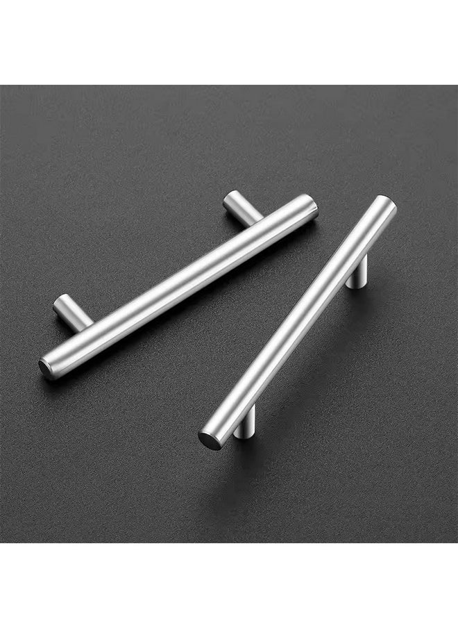 Atlantic Atlantic Cabinet Pull Handle Matt Finish, Total Length 4 Inch, Hole-To-Hole 64 Mm, Pack Of 6, Silver  - Image 2