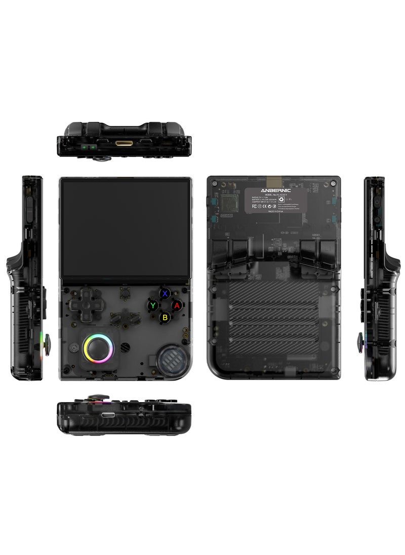 ANBERNIC  - RG40XXV Handheld Game Console,4.0-inch IPS 640*480,64G/128G TF Card with 10,000+ Games,3200mAh 6+Hours Battery, Support Wireless Network (Black 64G) - Image 1
