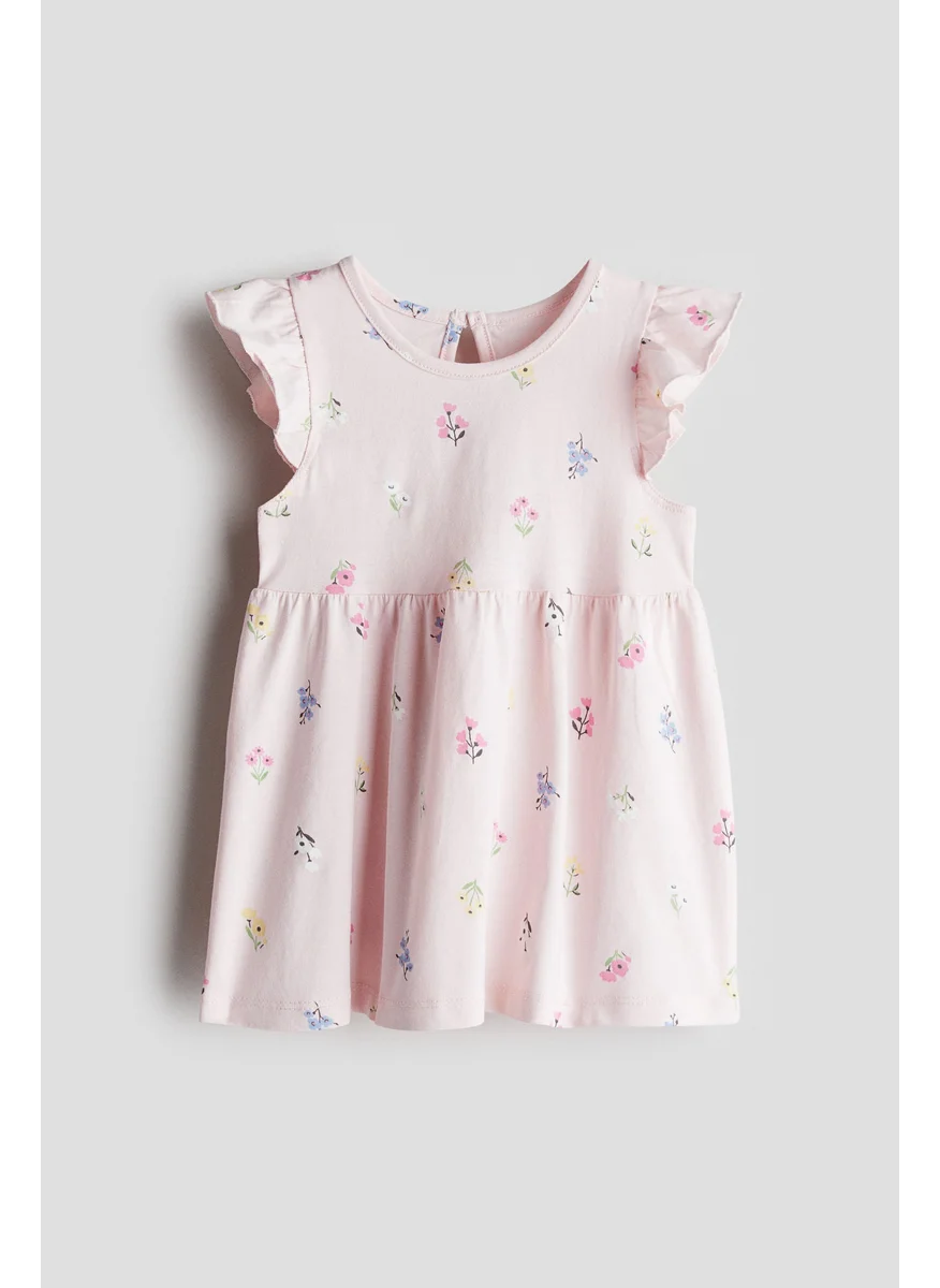 H&M Printed Cotton Dress