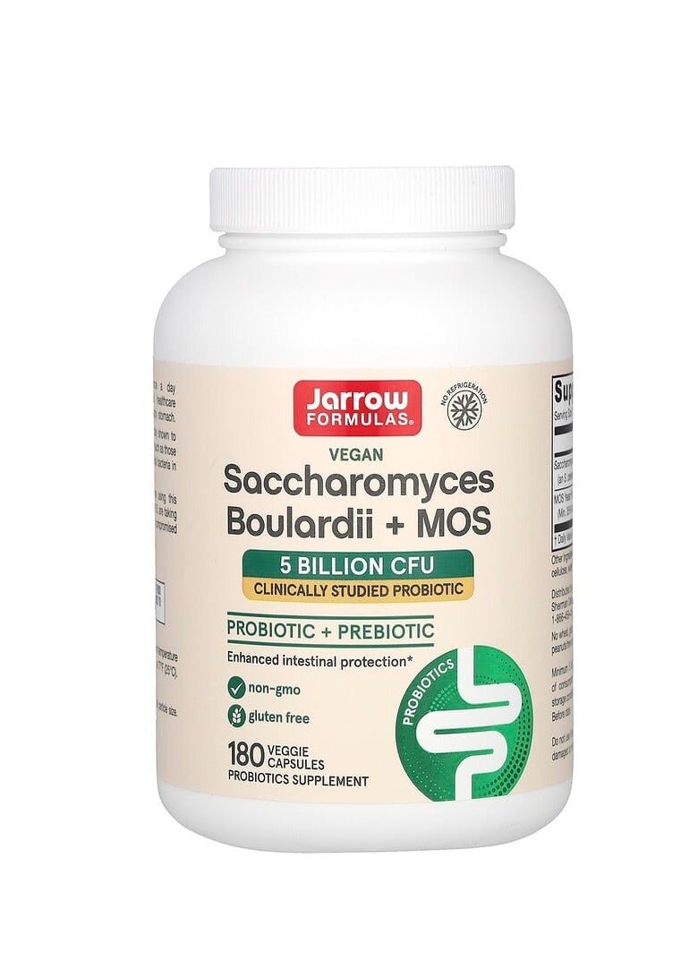 جارو فورملاز خميرة بولاردي النباتية + موس، 5 مليارات وحدة تشكيل مستعمرة، 180 كبسولة نباتية