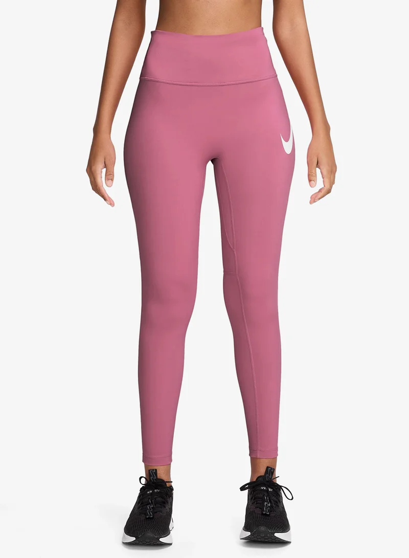 نايكي بنطلون ضيق تيمبو دراي فيت خصر مرتفع